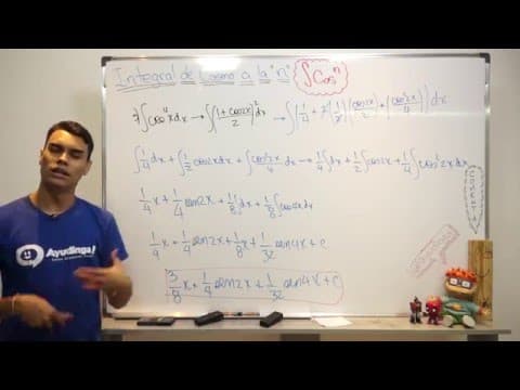 Integral de Coseno a la n 02
