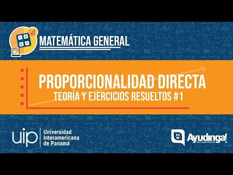 Proporcionalidad Directa | Teoría y Ejercicios Resueltos #1