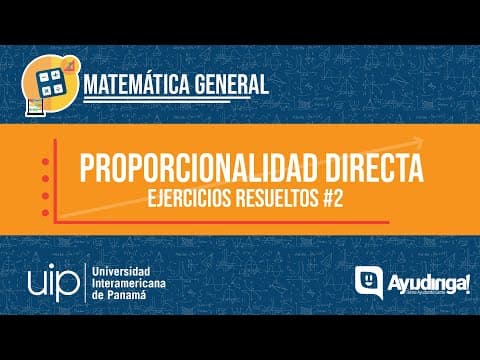 Proporcionalidad Directa | Ejercicios Resueltos #2