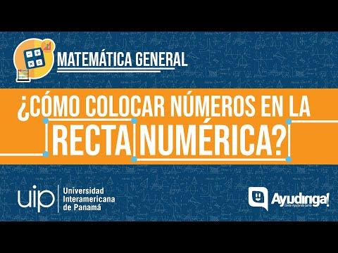 ¿Cómo Colocar Números en la Recta Numérica?