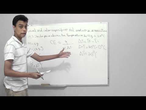 Calcular el Clor Especifico de una Sustancia | Ejercicios Resueltos
