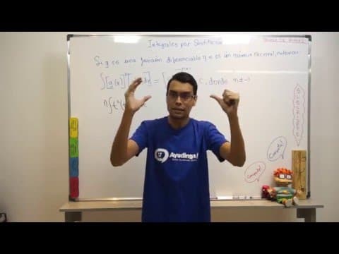 Integración por Sustitución 01