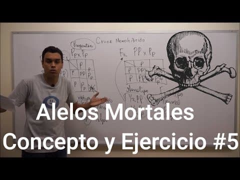 Cruces Monohíbridos | Alelos Mortales - Concepto y Ejercicio #5
